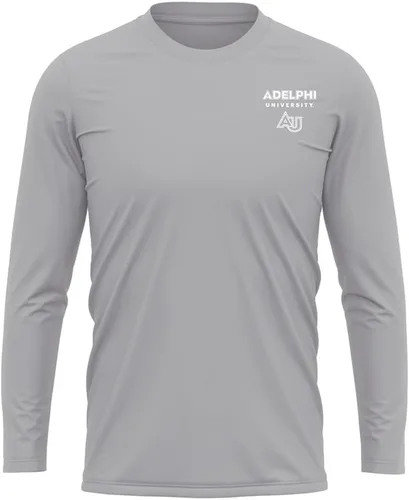 Miniatura 284 de Camisa deportiva de manga larga oficial de la NCAA Collegiate para hombre, con logotipo en el pecho izquierdo, colección Athletic Heather