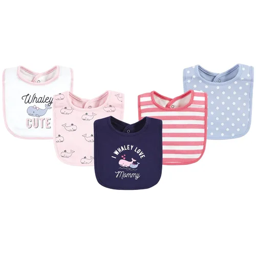 Miniatura 64 de Hudson - Babero unisex de algodón para bebé, baberos de algodón, talla única , Cactus rosa