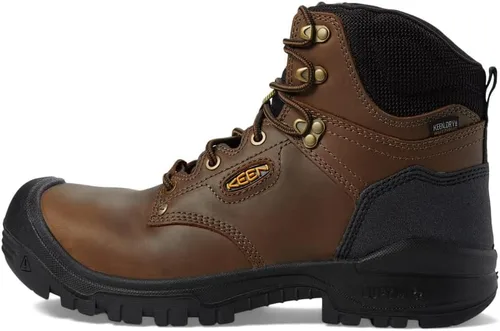 Miniatura 9 de KEEN Utility Botas de trabajo Independence de 6 pulgadas con punta compuesta impermeable para hombre Negro (Dark Earth/Black)