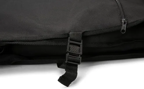 Miniatura 5 de Bolsa de ropa de boda de tres pliegues de 72 pulgadas para vestidos largos y vestidos, bolsa de almacenamiento colgante de viaje para hombres