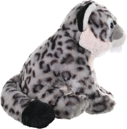 Miniatura 7 de Wild Republic Leopardo de la nieve, Cuddlekins, animal de peluche, 12 pulgadas, regalo para niños, juguete de peluche, relleno es botellas de agua