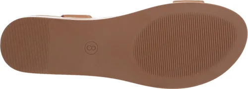 Miniatura 4 de Tienda Essentials Sandalias planas de dos bandas para mujer