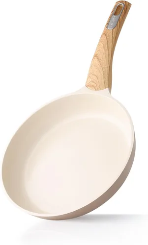 Miniatura 2 de SENSARTE Sartén antiadherente de cerámica, olla de sopa de 2.6 cuartos de galón, cacerola de cocina, sartenes antiadherentes para tortillas,