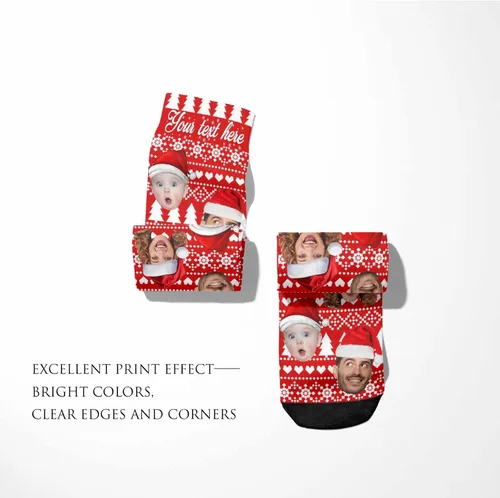 Miniatura 18 de Artsadd Calcetines personalizados para mujeres y hombres, amantes de los perros y gatos, regalos divertidos unisex personalizados