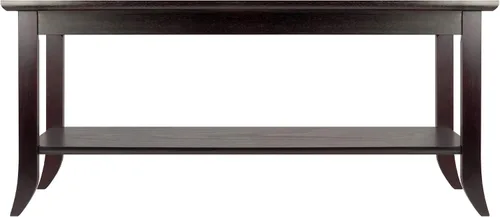 Miniatura 6 de Mesa para café rectangular Génova de Winsome con parte superior de vidrio