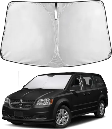 Miniatura 81 de Econour Parasol para parabrisas compatible con Honda Civic 2016-2021, protector de parasol plegable para ventana, bloquea los rayos UV y mantiene tu
