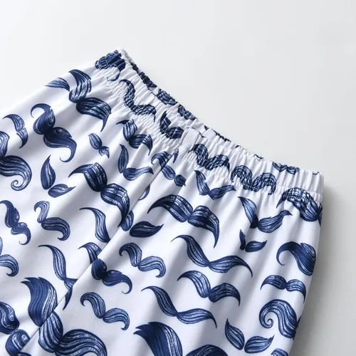 Miniatura 6 de KuKitty Conjunto de 3 piezas de ropa para bebé recién nacido, mameluco de manga larga + pantalones + sombrero