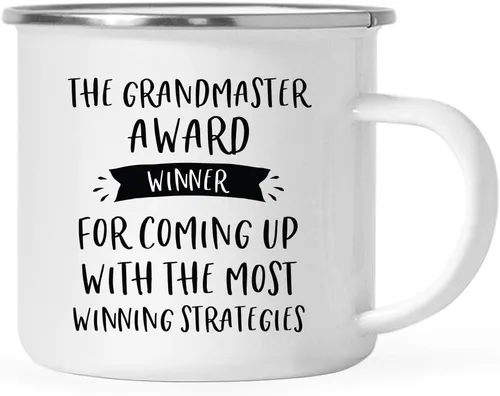 Miniatura 38 de Andaz Press Taza de café de acero inoxidable de 11 onzas con diseño de fogata, regalo divertido para compañero de trabajo, ganador del premio