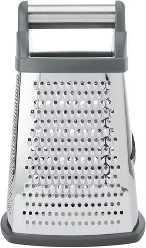Miniatura 3 de KitchenAid Rallador de caja gourmet, color gris oscuro, 10 pulgadas Gris-Carbón