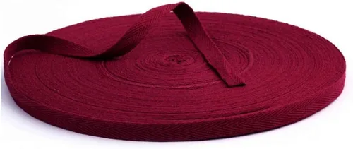 Miniatura 18 de Cinta de sarga de algodón de 54 yardas de 3/8 pulgadas de ancho (0.394 in) de ancho, cinta de sarga en espiga para manualidades, costura, ropa