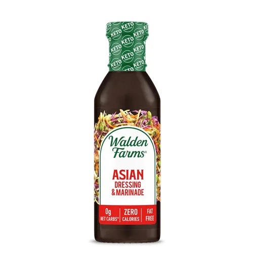 Miniatura 32 de Walden Farms Vinagreta de Tomate Seco al Sol – Aderezo sin calorías, bajo en carbohidratos, apto para dieta keto, vegano, sin azúcar con rico sabor