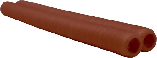 LEM Products Fundas de colágeno ahumado de caoba, 17mm, fundas comestibles para salchichas, rellena aproximadamente 13 libras por paquete, ideal