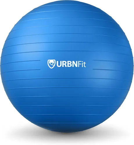 Miniatura 10 de URBNFit - Pelota de ejercicio, entrenamiento y yoga en varios tamaños, pelota para embarazo y estabilidad, antiestallido, incluye bomba de inflado