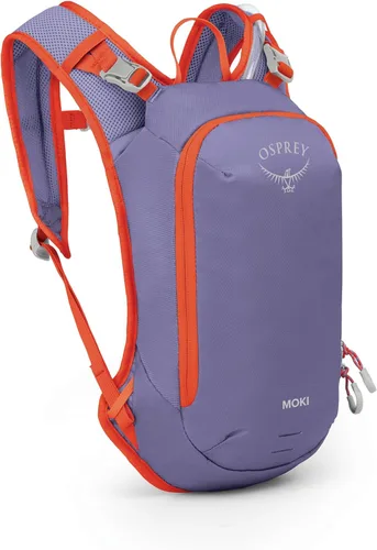 Miniatura 14 de Osprey Moki 3L Mochila de ciclismo para niños con depósito hidráulico, toldo verde Dosel verde