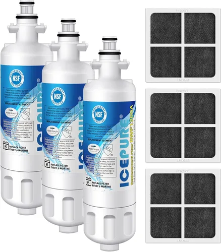 ICEPURE ADQ36006101 Reemplazo para LG LT700P, Kenmore Elite 9690, ADQ36006102, RFC 1200A, 46-9690 469690, ADQ36006101-S, LFXS30766S, WSL-3, FML-3,