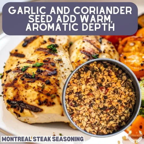 Miniatura 7 de Montreal - Condimento para carne, auténtica mezcla de especias gourmet artesanales, sin OMG, empaquetado en latas magnéticas, sostenible, cultivado