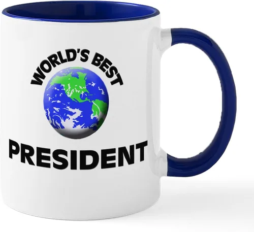 Miniatura 11 de CafePress MR. PRESIDENT - Taza de café de cerámica (11.0 fl oz)