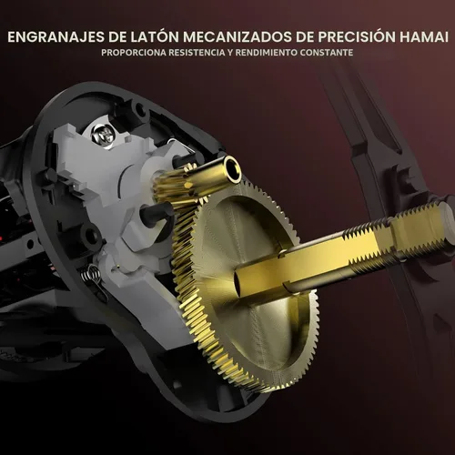 Miniatura 4 de KastKing Carrete de pesca Brutus Baitcasting, marco de grafito, relación de engranajes 7.2:1, rodamientos de bolas de acero inoxidable blindados