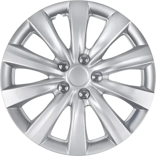 Miniatura 2 de BDK Tapacubos para ruedas Toyota Camry 16 pulgadas, set de 4, reemplazo directo OEM Snap-on para tapacubos Toyota Corolla 16 pulgadas, cubiertas