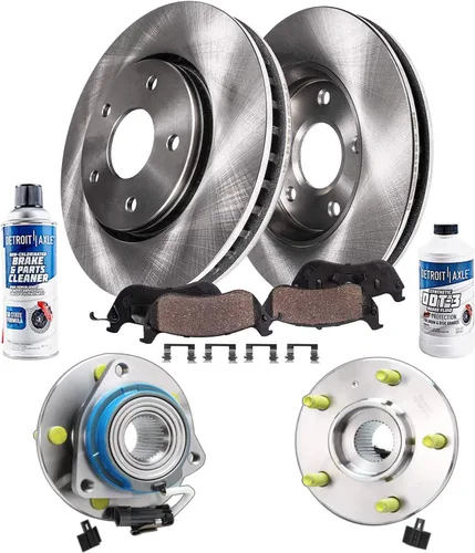 Miniatura 69 de Detroit Axle - Rotores de freno para Chrysler 200 2015 2016 2017, Rotores de freno de disco de reemplazo: 12.01" pulgadas delantero y 10.95