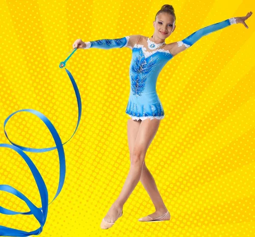 Miniatura 7 de JA-RU Disney Princess Rainbow Ribbon Varitas (1 cinta giratoria surtida) Varita rítmica bailarina, juguetes para niñas. Equipo de gimnasia