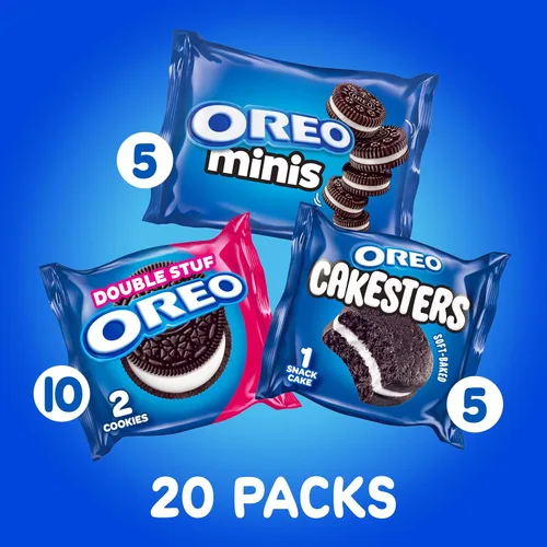 Miniatura 4 de OREO Lovers Cookies and Cakesters Soft Snack Cakes Paquete variado