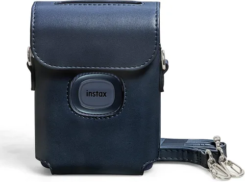 Miniatura 8 de Rieibi Mini Link 2 - Funda protectora para impresora Fujifilm Instax Mini Link 2, funda de belleza azul con correa para el hombro