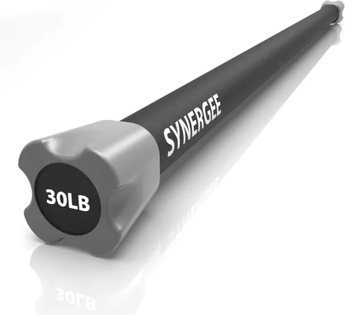 Miniatura 13 de Synergee - Juego de barras de entrenamiento con peso, varios pesos disponibles, acolchadas, para tonificar el cuerpo, ganar fuerza y mejorar la e)