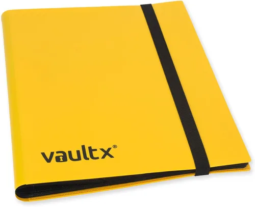 Miniatura 10 de Vault X Carpeta estándar de 9 bolsillos, con capacidad para 360 tarjetas intercambiables en 20 páginas de carga lateral (morado)