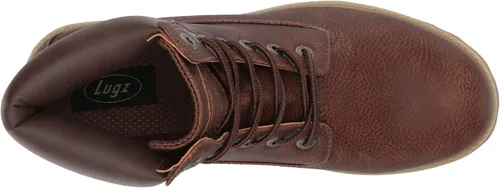Miniatura 5 de Lugz Mens Convoy Lace Up Casual Botas Tobillo - Negro