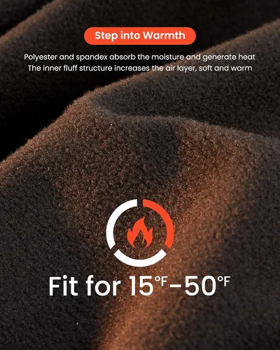 Miniatura 2 de G4Free Fleece Lined Pants Women Wide Leg Sweatpants with Pockets Drawstring Lounge Athletic Track Fall Winter