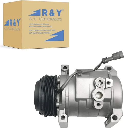 RYC Compresor de aire acondicionado automotriz y embrague de A/C GG348