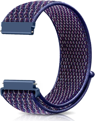 Miniatura 21 de Correas deportivas de nailon de 0.709 in de liberación rápida compatibles con Garmin Venu 4 1.614 in/3S 1.614 in/Venu 2S/Vivoactive 4S/Vivomove