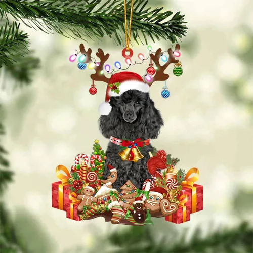 Miniatura 58 de Nazenti Adorno de Navidad personalizado de reno de Alaskan Malamute – Adorno de perro personalizado para amantes de las mascotas, acrílico plano