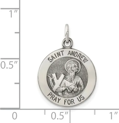 Miniatura 2 de Medalla de San Andrés de plata de ley, Plata esterlina