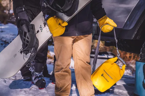 Miniatura 89 de Skog Å Kust DrySak - Bolsa impermeable con tapa enrollable para viajes y al aire libre - tamaños de 5, 10 y 20 litros Digicamo