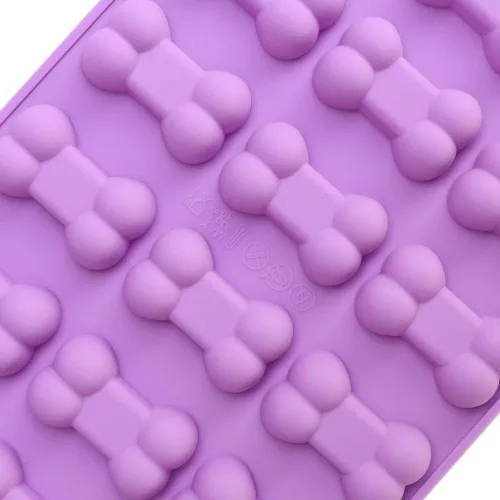 Miniatura 5 de homEdge Moldes de silicona antiadherentes de grado alimenticio para cachorros, para chocolate, dulces, gelatina, cubitos de hielo, golosinas