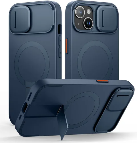 Miniatura 50 de SURITCH - Funda para iPhone 17 Pro Max con cubierta de control de cámara, cubierta para cámara y soporte ajustable, compatible con MagSafe, a prueba
