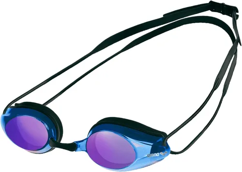 Miniatura 18 de Arena Tracks Gafas de natación unisex para adultos esenciales para carreras competitivas de natación, aprobadas por FINA, con lente antiniebla