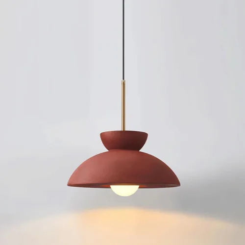 Miniatura 3 de Luces colgantes de isla de cocina de estilo japonés, lámpara colgante moderna de resina grande, lámpara colgante de altura ajustable de una sola