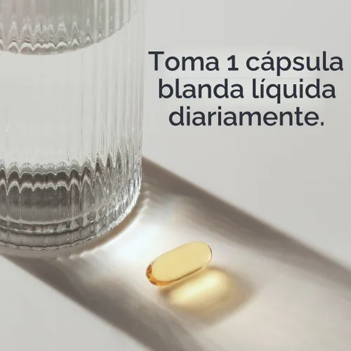 Miniatura 2 de Aceite de onagra (1300 mg) 120 cápsulas blandas líquidas, prensado en frío sin rellenos ni ingredientes artificiales, sin OMG y sin gluten