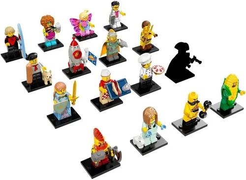 Miniatura 3 de Lego Mini Figura Serie 17 Azul