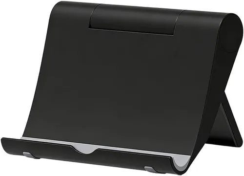 Miniatura 18 de Soporte para tableta, soporte plegable ajustable para teléfono celular, compatible con la mayoría de iPad y teléfonos inteligentes, accesorio