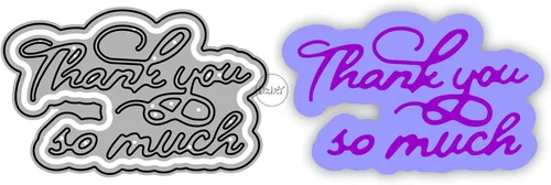 Miniatura 32 de DzIxY Hello Words - Troqueles de corte de metal para hacer tarjetas, troquelados, troquelados, álbumes de recortes, plantillas de máquina de 6