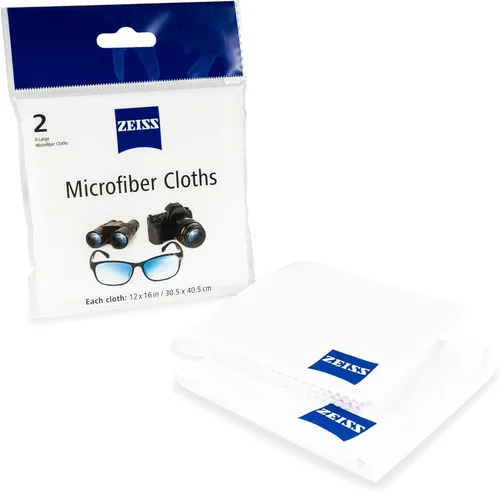 Miniatura 3 de ZEISS Paño de limpieza de lentes de microfibra (paquete de 2) TAMAÑO JUMBO
