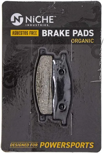 NICHE Juego Pastillas de Freno para Yamaha TTR125 YZ80 YZ85 TTR125L TTR125LE 3UN-W0045-00-00 Frente Orgánico