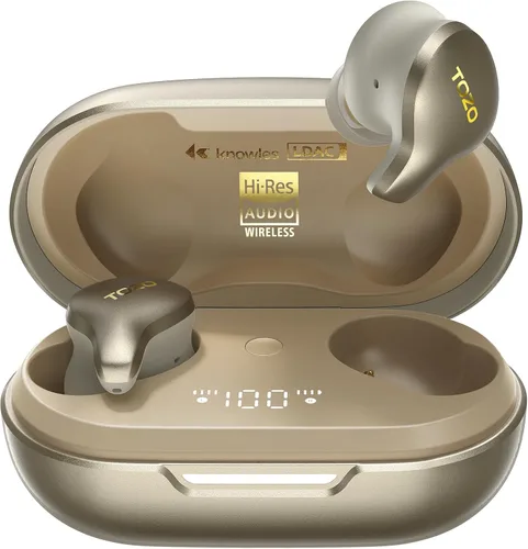 Miniatura 12 de TOZO Golden X1 - Auriculares inalámbricos Bluetooth compatibles con LDAC HD de audio-decodificación de audio, OrigX de alta resolución inalámbrico