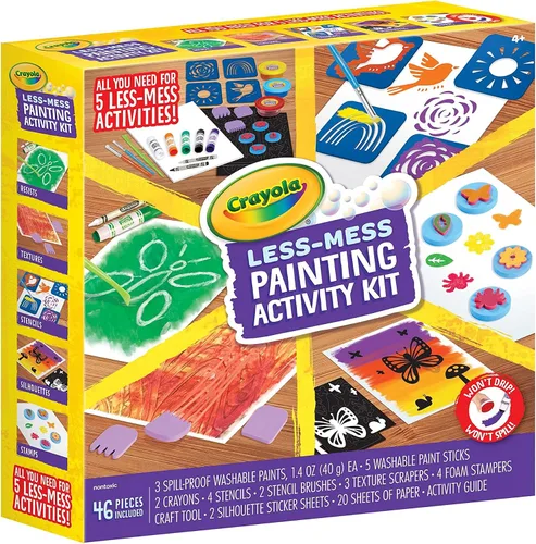 Miniatura 3 de Crayola Kit de actividad de pintura con menos desorden