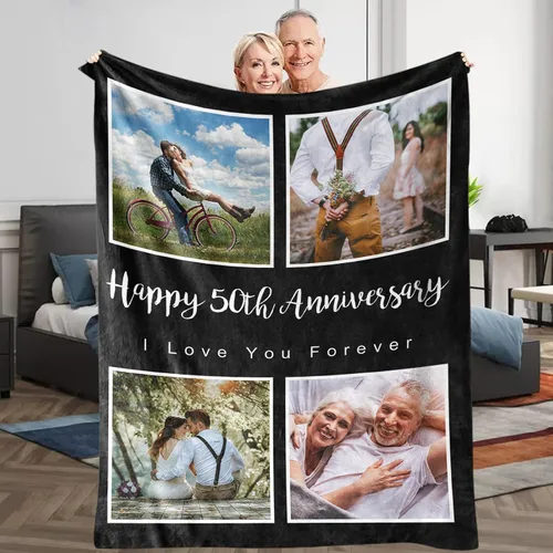 Miniatura 13 de Novgarden Regalos de cumpleaños para mujeres, manta personalizada con imagen, manta de fotos personalizada, ideas de regalos de cumpleaños para mujer