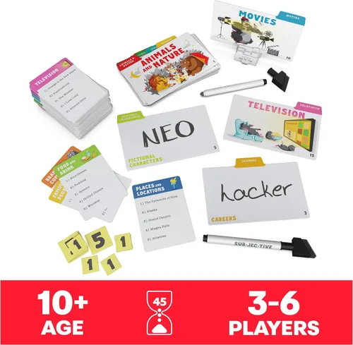 Miniatura 2 de Spin Master Games Subjetive: un juego de trivia de personalidad para una divertida noche de juegos familiares, niños y adultos a partir de 10 años
